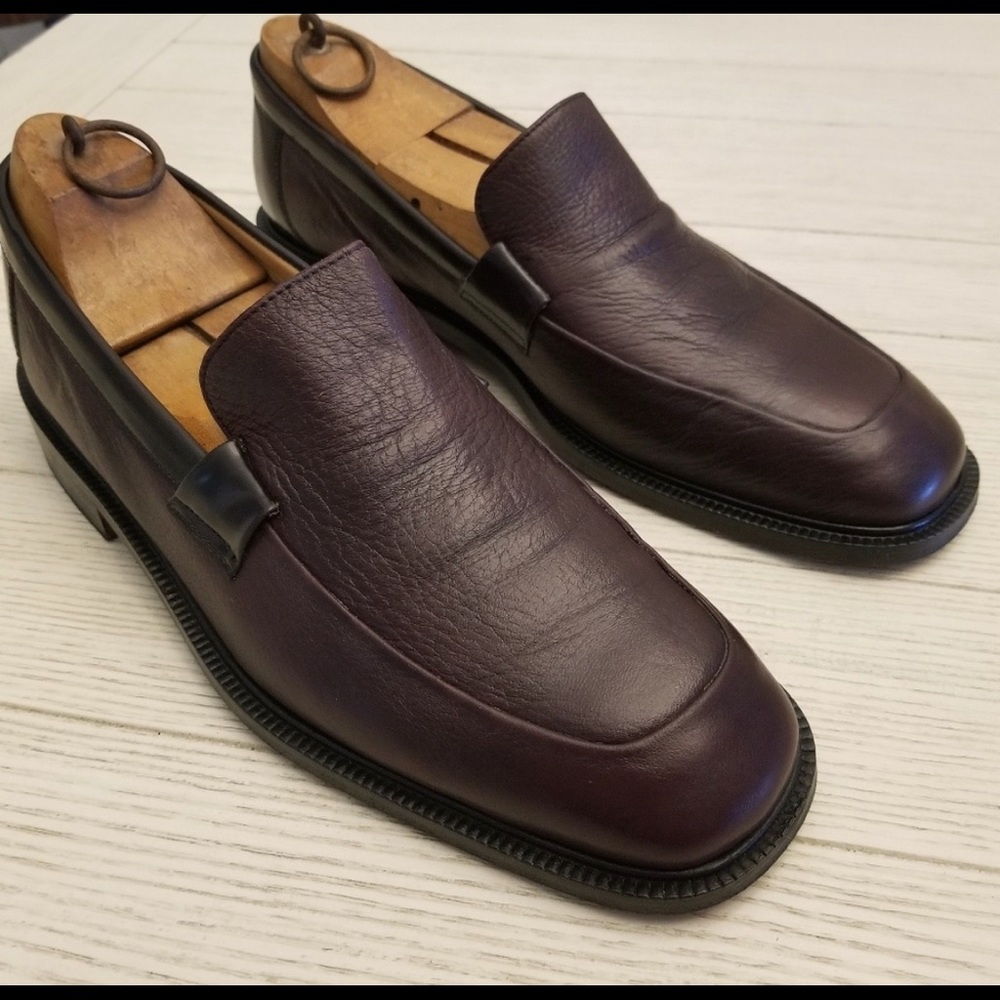 San Remo men's luxury soft mahogany leather loafer